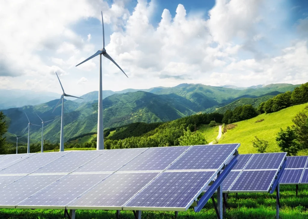 solar and wind