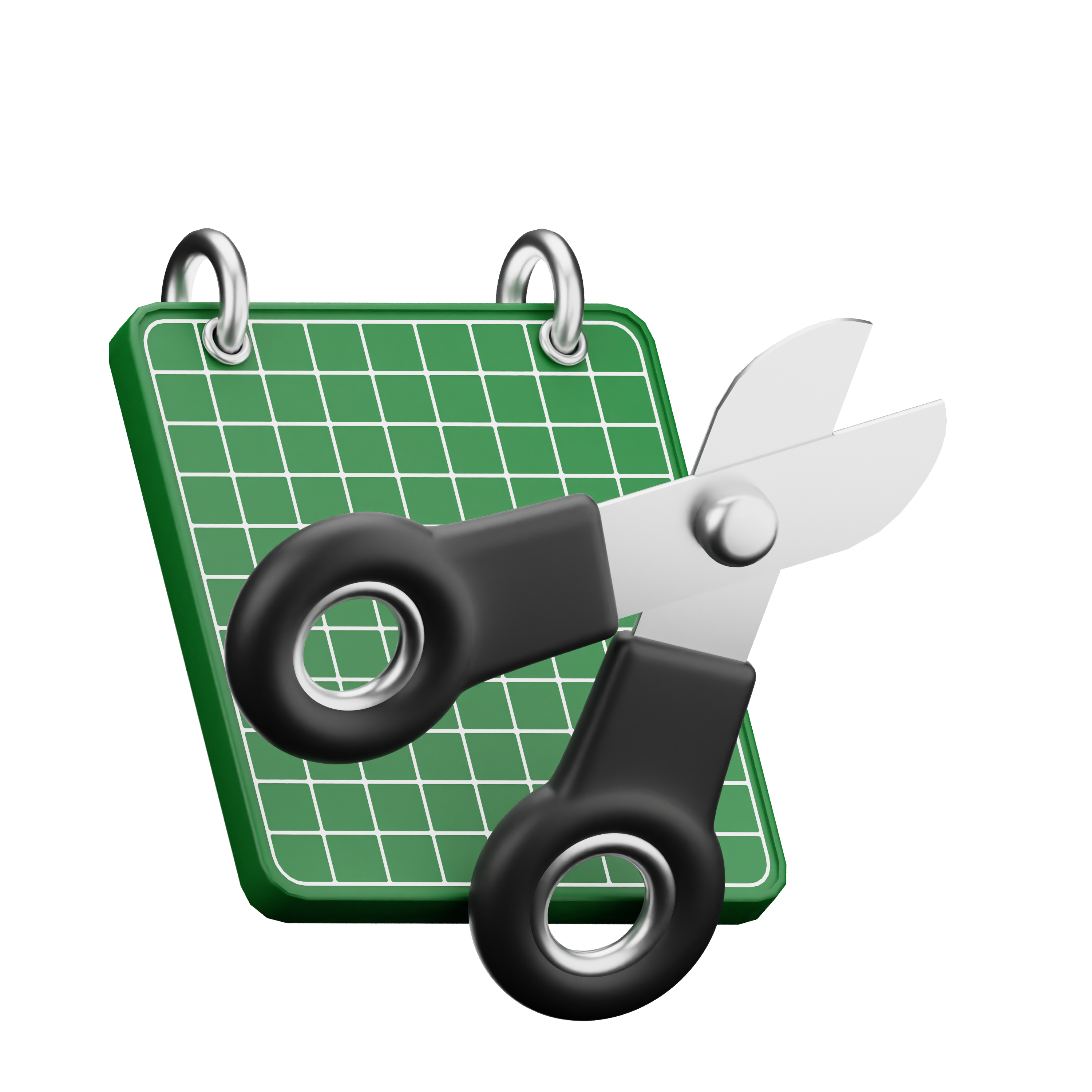 vecteezy 3d icon design with green and black color 24867409