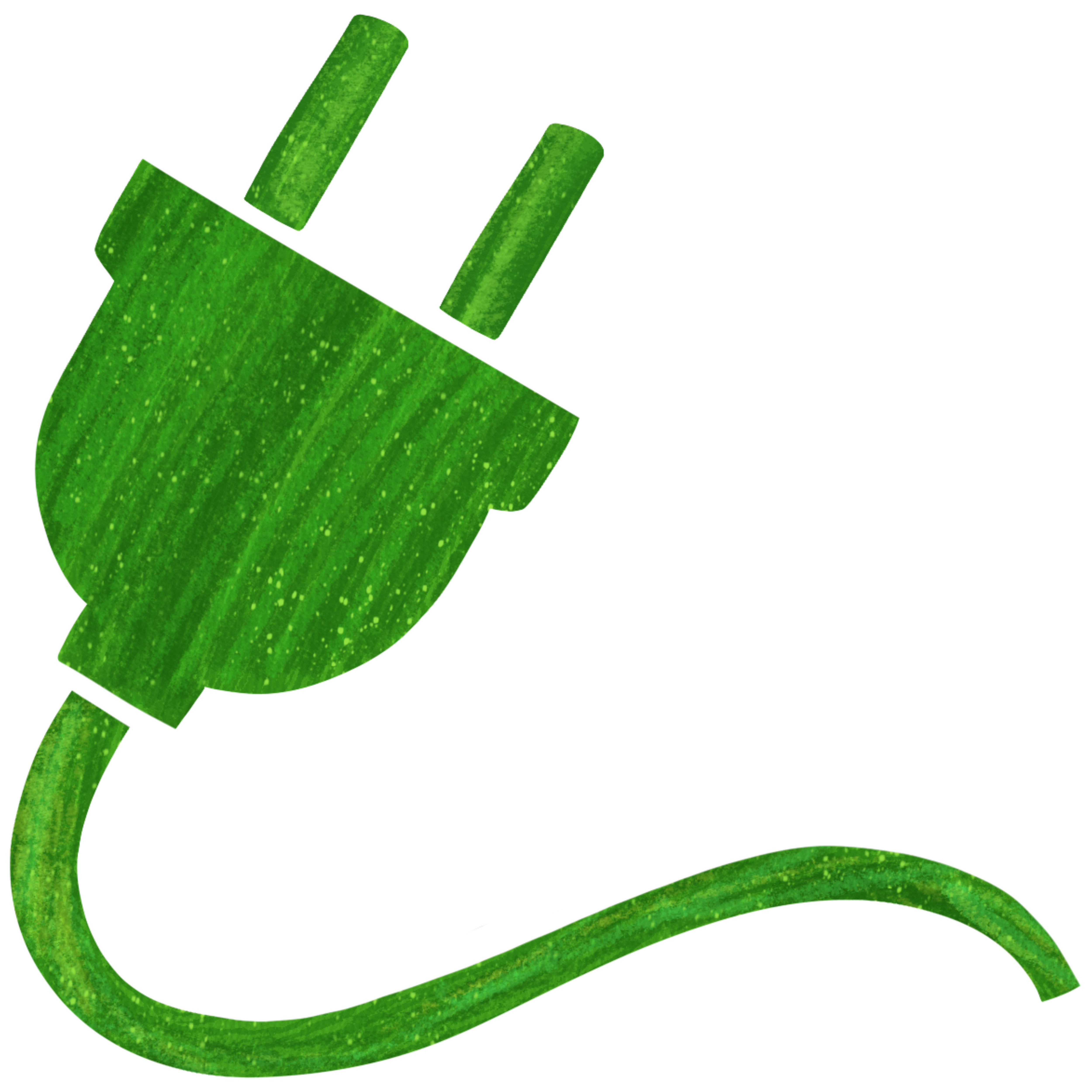 vecteezy ai generated green plug png 37386809